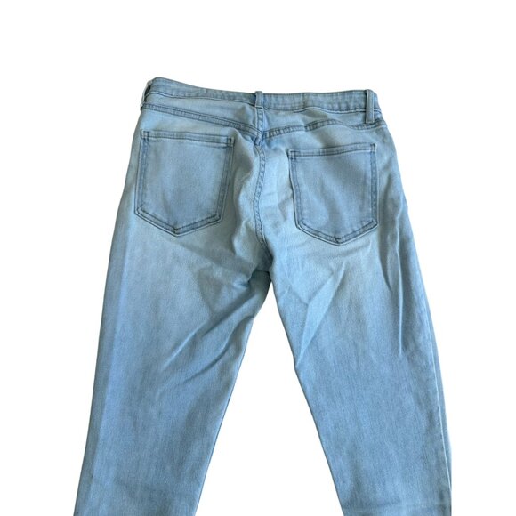 POOKIE LOVES SEBASTIAN Light Wash Ankle Jeans Size 29 - Picture 5 of 7